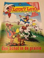 Lucky Luke 3 Een Schot in de Prairie, Gelezen, Ophalen of Verzenden, Eén stripboek
