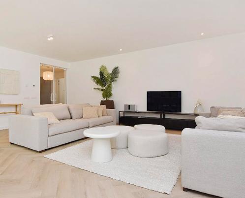 Prachtige beige loungebanken (2 stuks) ZGAN, Huis en Inrichting, Banken | Complete zithoeken, Zo goed als nieuw, Stof, Ophalen