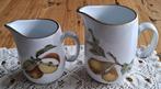 2 Vintage Engelse melkkannetjes, Evesham, Royal Worchester, Huis en Inrichting, Keuken | Servies, Gebruikt, -, -, Overige typen