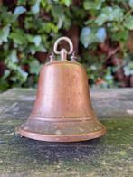 Vintage elektrische schoolbel/bel, messing., Antiek en Kunst, Antiek | Koper en Brons, Ophalen of Verzenden