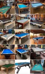 Pooltafels uitverkoop, Ophalen, Dijklaan 133 Breda, Pooltafel, Stoffelen