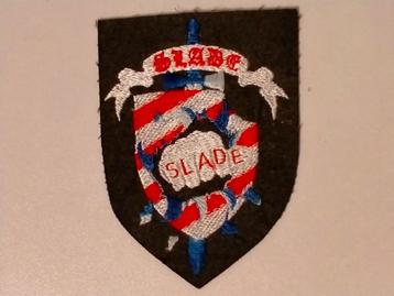 Slade rock hardrock vintage shield logo patch SUPER RARE  beschikbaar voor biedingen