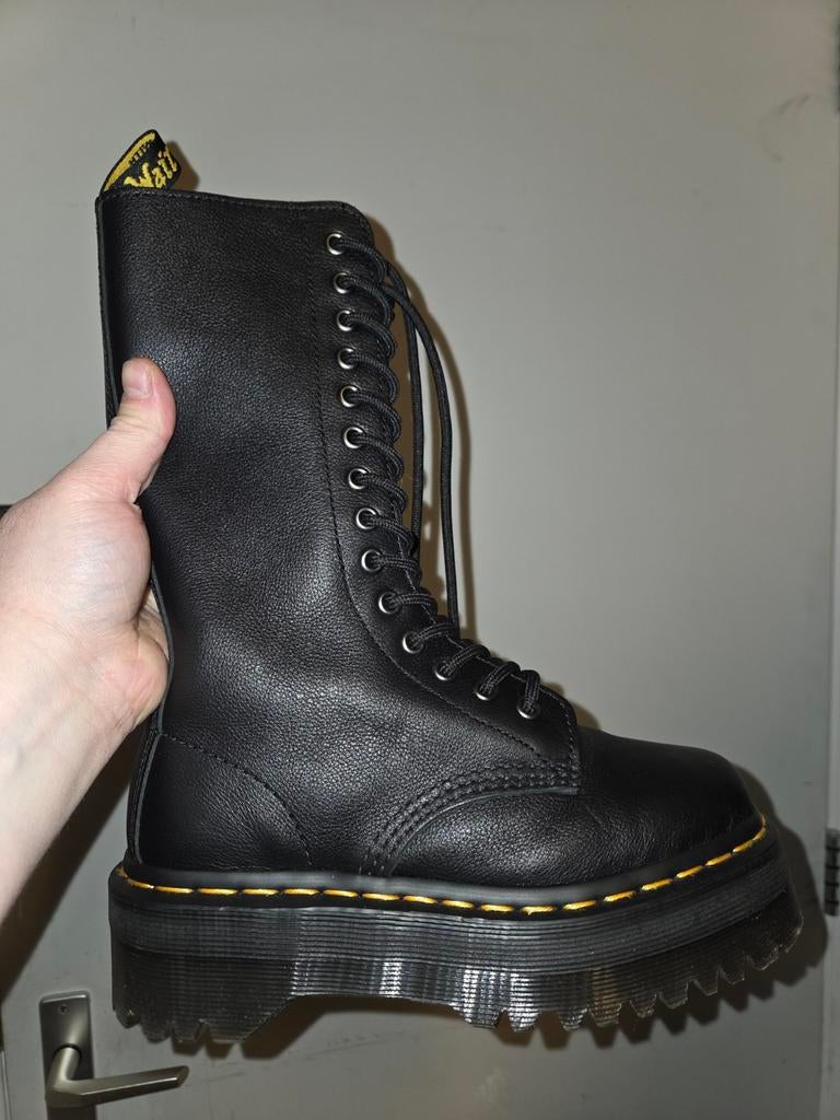 Dr. Martens 1B99 Quad Laarzen - Maat 36, Zwart, Lage of Enkellaarzen, Ophalen of Verzenden, Dr. Martens
