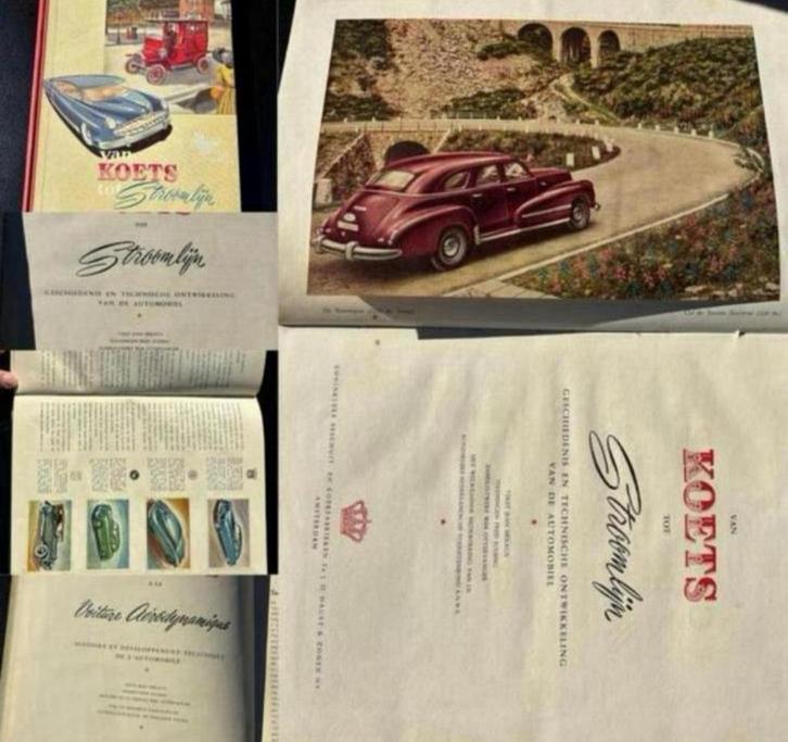 Waanzinnig retro boek Van Koets tot Stroomlijn 1952, Boeken, Auto's | Boeken, Gelezen, Algemeen, Ophalen of Verzenden