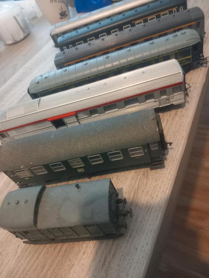 Fleischmann, Jouef en Lima Rijtuigen, Hobby en Vrije tijd, Modeltreinen | H0, Gebruikt, Wagon, Gelijkstroom, Fleischmann, Analoog