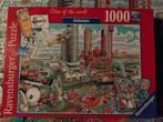 Fleroux puzzel Ravensburger World Cities Rotterdam 1000 stuk, Hobby en Vrije tijd, Denksport en Puzzels, Ophalen of Verzenden