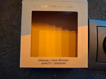 Berker S1 Antraciet Dimmer + Ombouwsel beschikbaar voor biedingen