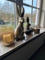 Gouden decoratie met dieren thema, Ophalen, Zo goed als nieuw, Metaal, Kandelaar