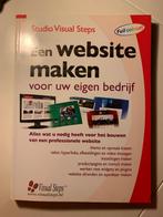 Studio Visual Steps: een website maken voor uw eigen bedrijf, Boeken, Informatica en Computer, Ophalen of Verzenden, Zo goed als nieuw