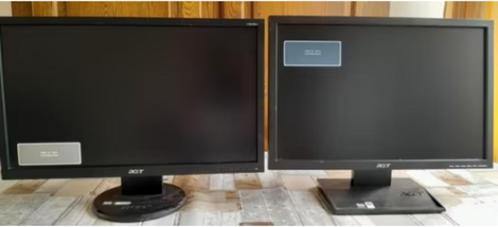 Twee Acer Monitors – V203H & V193W, Computers en Software, Monitoren, Zo goed als nieuw, VGA, Ophalen