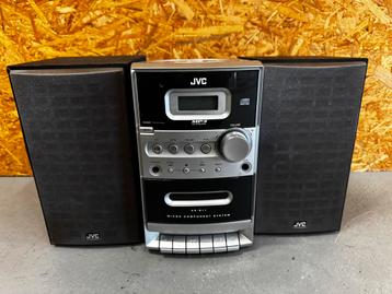 JVC CA-UXS11 MicroStereoSysteem – CD,Radio,Cass,Aux - ReK4 beschikbaar voor biedingen