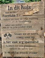 Groot formule 1 bord, Ophalen of Verzenden, Nieuw
