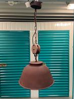 Hanglamp roest, Huis en Inrichting, Lampen | Hanglampen, Ophalen, Zo goed als nieuw, Metaal, Minder dan 50 cm