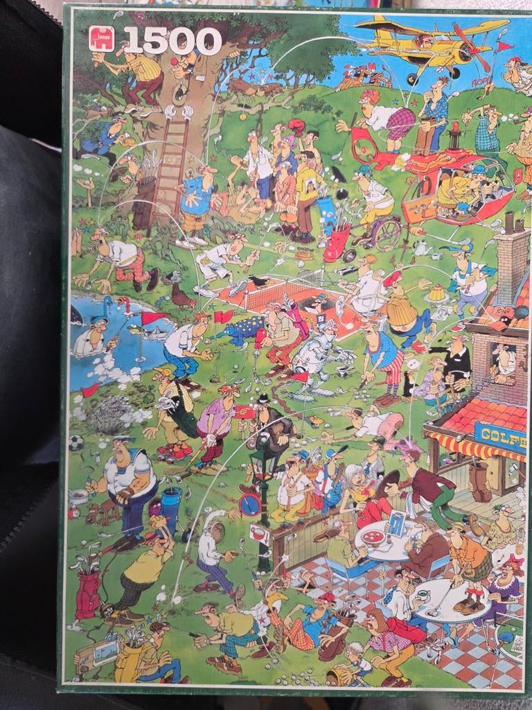 Jan van Haasteren Puzzel - 1500 Stukjes, Ophalen, 500 t/m 1500 stukjes, Gebruikt, Legpuzzel
