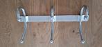 Kapstok  gepolijst aluminium, Wandkapstok, Ophalen of Verzenden, Zo goed als nieuw, Minder dan 100 cm