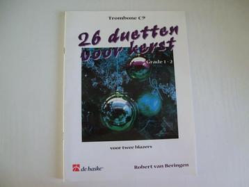 26 duetten voor kerst – trombone voor 2 blazers beschikbaar voor biedingen