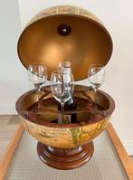 Luxe barglobe / wereldbol minibar vintage wijnbar antiek, Huis en Inrichting, Woonaccessoires | Wereldbollen, Ophalen of Verzenden