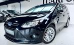 Ford focus wagon 1.0 2014 ST-Line titanium Ecoboost 125PK, Auto's, Euro 6, Zwart, 3 cilinders, 998 cc