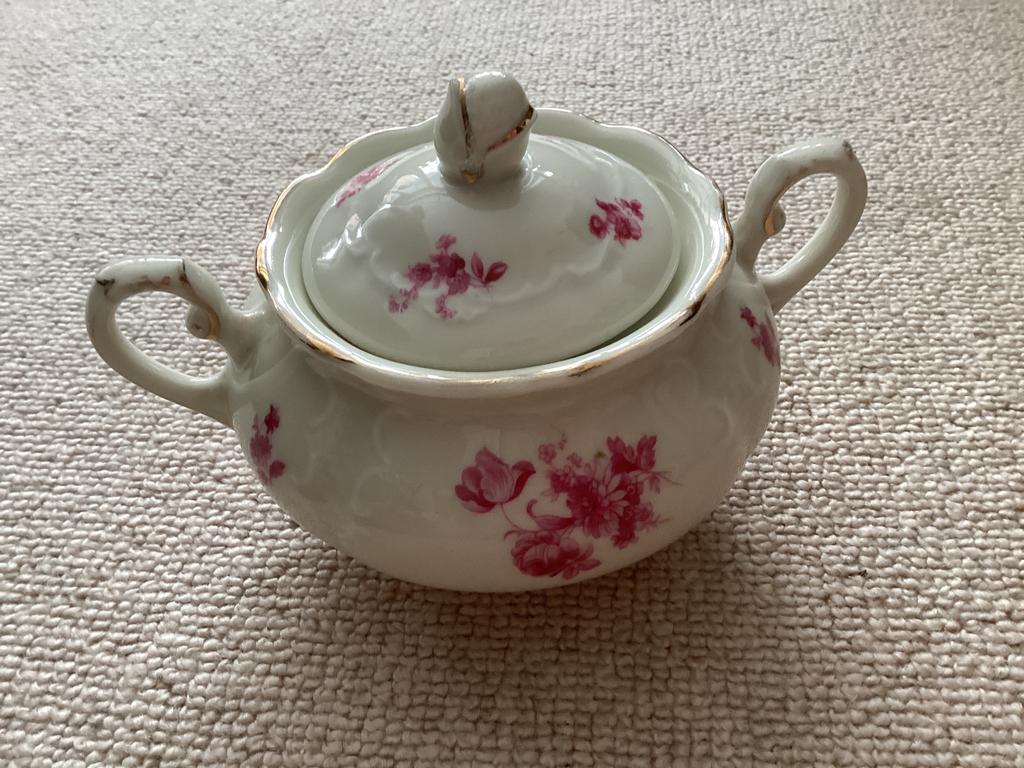 Mosa Suikerpot groot // hoog 12 cm, Antiek en Kunst, Antiek | Servies los, Ophalen of Verzenden