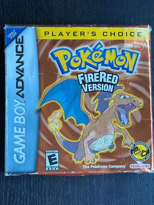 Pokemon Fire Red version (CIB), Spelcomputers en Games, Games | Nintendo Game Boy, Gebruikt, 1 speler, Vanaf 12 jaar, Ophalen of Verzenden