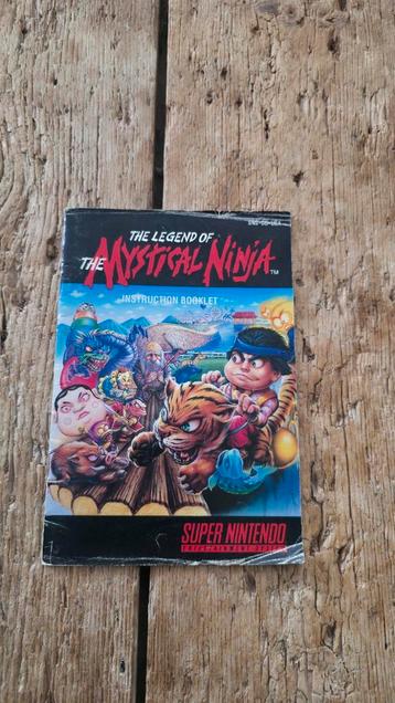 The Legend of the Mystical Ninja Handleiding beschikbaar voor biedingen