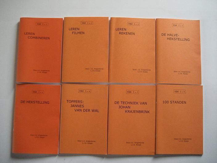 58 damboekjes K&K en KNK, Hobby en Vrije tijd, Gezelschapsspellen | Bordspellen, Nieuw, Een of twee spelers, Ophalen of Verzenden