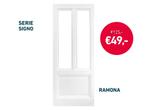 Binnendeur Signo - Div types - Paneeldeuren - OUTLET PRIJZEN