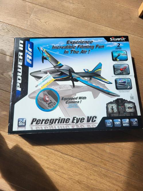 Rtf silverlit peregrine rc vliegtuig met camera, Hobby en Vrije tijd, Modelbouw | Radiografisch | Vliegtuigen, Zo goed als nieuw