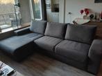 Bank met slaapfunctie en opbergruimte, Huis en Inrichting, Ophalen, Gebruikt, Hoekbank, Driepersoons