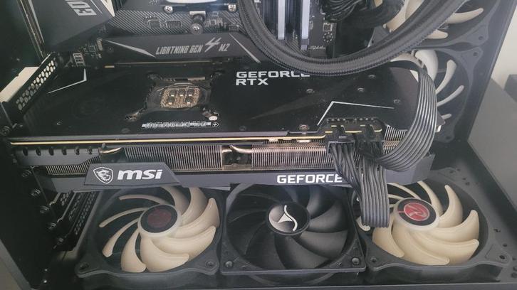 MSI RTX 3080 Ventus 3x plus 10GB oc, like new, with box, Computers en Software, Videokaarten, Zo goed als nieuw, Nvidia, PCI-Express 4.0