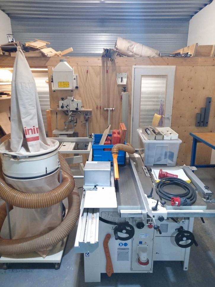 Combinatie machine minimax lab 300 plus 380 volt, Doe-het-zelf en Verbouw, Gereedschap | Zaagmachines, Gebruikt, Overige typen