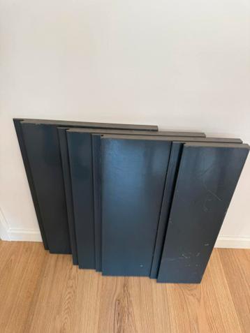 3x IKEA VOXTORP Ladefront, donkergrijs, 60x40 en 1x de 60x20 - afbeelding 1