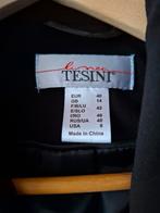 Linea Tesini Lange Blazer - Maat 40/L - Zwart, Zwart, Maat 42/44 (L), Ophalen of Verzenden, Zo goed als nieuw