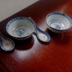 2 originele Wanyu chinese rijstkorrel porseleinen kommetjes, Antiek en Kunst, Antiek | Porselein, Ophalen of Verzenden