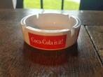 Coca Cola is it! asbak ***zgan***, Ophalen of Verzenden, Zo goed als nieuw, Asbak