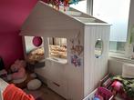 Kinderbed in de vorm van een huis, Kinderen en Baby's, Kinderkamer | Bedden, Gebruikt, Matras, 85 tot 100 cm, Ophalen