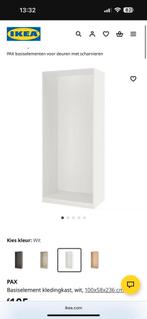 IKEA PAX Kledingkast - Wit, Overige materialen, 100 tot 150 cm, 200 cm of meer, Ophalen of Verzenden