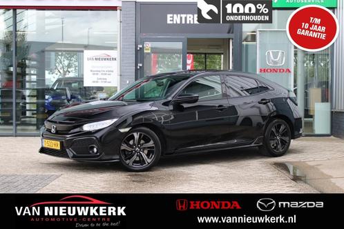 HONDA Civic 1.5 i-VTEC 182pk 5D Sport+ | Pano | Premium audi, Auto's, Honda, Bedrijf, Te koop, Civic, ABS, Achteruitrijcamera