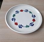 Boerenbont taartbord, Huis en Inrichting, Keuken | Servies, Overige typen, Ophalen of Verzenden, Zo goed als nieuw, Aardewerk