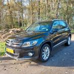 Volkswagen Tiguan 2.0 TDI 150pk BMT 2015 Zwart, Auto's, Volkswagen, Voorwielaandrijving, Stof, 4 cilinders, Zwart