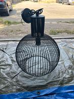 Zwarte Metalen Hanglamp Plafond, Huis en Inrichting, Ophalen, Zo goed als nieuw, Metaal, Minder dan 50 cm