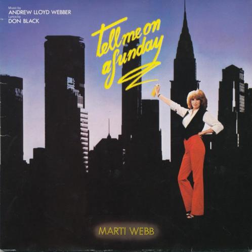 LP - Marti Webb ‎– Tell Me On A Sunday, Cd's en Dvd's, Vinyl | Filmmuziek en Soundtracks, Gebruikt, 12 inch, Ophalen of Verzenden