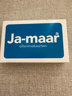 Ja-maar dilemmakaarten., Een of twee spelers, Ophalen of Verzenden, Gebruikt