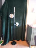 Vintage Vloerlamp met 2 Spots, Ophalen, Gebruikt, Vintage, Metaal