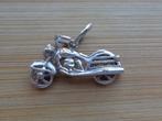 zilveren hanger motor fiets [762], Ophalen of Verzenden, Zo goed als nieuw, Zilver, Zilver