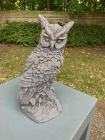 Betonnen tuinbeeld uil, Tuin en Terras, Ophalen, Nieuw, Beton, Dierenbeeld