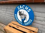 SACHS Bromfiefsen emaille reclamebord, Antiek en Kunst, Ophalen