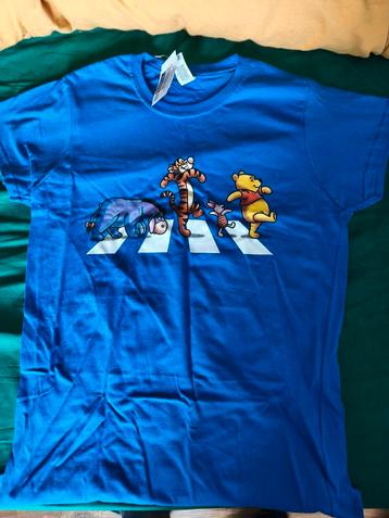 Winnie the Pooh Abbey Road T-shirt XL nieuw met prijskaartje beschikbaar voor biedingen