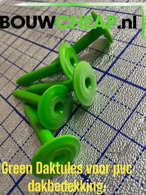 Daktules green productie uit Nederland, Doe-het-zelf en Verbouw, Dakpannen en Dakbedekking, Nieuw, Ophalen of Verzenden