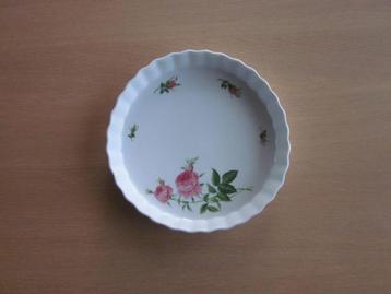 Christineholm Porselein Rose Quiche Ovenschaal D24cm H3cm beschikbaar voor biedingen